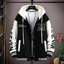 潮牌外套 棒球外套 青少年秋冬季加絨加厚外套男孩潮帥氣大童 歷史價格詳細信息