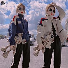 新款上市 復古棒球外套男 情侶款 男女穿 棒球襯衫 夾克外套 学院风高品質刺繡上衣 長袖襯衫 格子外套 風衣外套女 歷史價格詳細信息