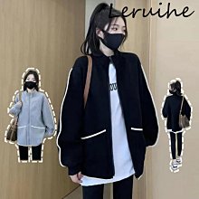 鬆顯瘦外套 棒球外套女 飛行員夾剋 薄外套 ins潮長袖外套 歷史價格詳細信息