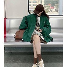 薄外套 炸街棒球服胖mm外套女秋冬新款休閒寬鬆大尺碼 歷史價格詳細信息