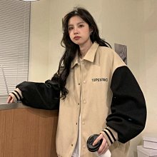 女生外套/棒球外套/夾剋外套/夏天外套/愛心棒球服女/可愛/韓版/刺繡長袖外套/開衫上衣寬鬆/韓版/薄外套-靚莎優選 歷史價格詳細信息