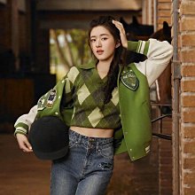 古棒球外套女 新款春鞦小香風韓版寬鬆百搭棒球服 長袖上衣女裝 歷史價格詳細信息