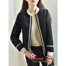 VENESSA~ 新款 撞色拼接 精緻重工刺繡 高質感醋酸絲 小立領棒球夾克外套 (T1421) 歷史價格詳細信息