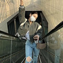 高級感灰色抽繩運動褲女春秋2023新款高腰垂感闊腿褲休閒百搭衛褲 歷史價格詳細信息