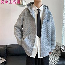 『悅家』連帽外套衛衣外套女春秋外穿寬鬆慵懶風印花連帽女性服裝流行女裝休閒服飾~AD15049 歷史價格詳細信息