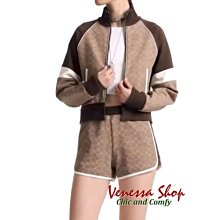 VENESSA~ 新款 經典小香風 拉毛鬚邊拼接裝飾 菱格紋絎縫 溫暖繭型 蓬蓬小立領羽絨外套 兩色 (P1168) 歷史價格詳細信息