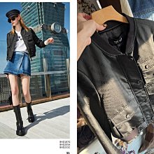 ＊ ꧁ 左兒 朵拉 ꧂【Mia Mia設計師2023秋冬♛新品 /特惠】炸美的好嗎~ 防風鋪棉外套 騎士風 滿版精緻電繡字母 價格比較,價格查詢,歷史價格詳細信息