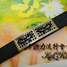 現貨供應＊JIFU 鉅釜皮件＊黑白格狀腰封~新品上市!B870(白色) 歷史價格詳細信息