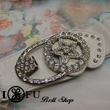 現貨供應＊JIFU 鉅釜皮件＊黑白格狀腰封~新品上市!B870(白色) 歷史價格詳細信息