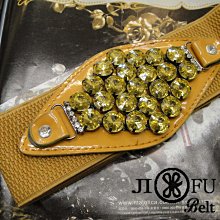 現貨供應＊JIFU 鉅釜皮件＊滿鑽骷髏頭腰封B951(白色) 歷史價格詳細信息