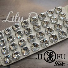 現貨供應＊JIFU 鉅釜皮件＊滿鑽骷髏頭腰封B951(白色) 歷史價格詳細信息