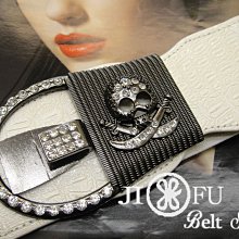 現貨供應＊JIFU 鉅釜皮件＊奢華美鑽腰封，新品上市!! B792(黑色) 歷史價格詳細信息