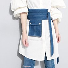 腰帶 牛仔 腰封-寬版綁帶束腰丹寧女配件2色73vh22[獨家進口][米蘭精品] 歷史價格詳細信息