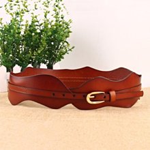 腰帶女4CM寬百搭配裙子淺藍條紋松緊腰封韓版顯瘦牛仔褲皮帶彈性-佳藝居 歷史價格詳細信息