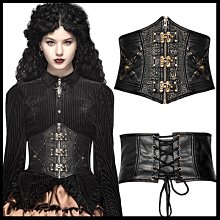＊MINI PUNK LOLO＊黑暗哥德傳說-希維亞古堡夫人華麗金屬仿舊三環釦哥德造型腰封(WS-304)GOTHIC 歷史價格詳細信息