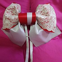 日本購回 全新日本傳統和服 硬挺定型大蝴蝶結蕾絲 腰封 價格比較,價格查詢,歷史價格詳細信息