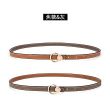 皮帶女士真皮配牛仔褲子高級感頭層牛皮法式復古黑色腰帶裝飾褲帶大衣腰帶-促銷 歷史價格詳細信息