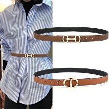 愛尚購1206雙面細腰帶夏季裝飾配連衣裙子皮帶女收腰百搭真皮ins風牛仔褲帶 歷史價格詳細信息