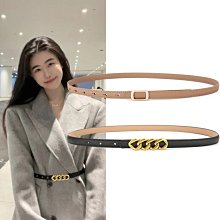 愛尚購1206雙面細腰帶夏季裝飾配連衣裙子皮帶女收腰百搭真皮ins風牛仔褲帶 歷史價格詳細信息