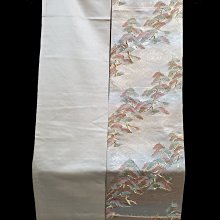 日本正絹橘地五彩繩結紋六通袋帶   全長約416 寬31cm 歷史價格詳細信息