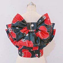13日本振袖和服浴衣女士昭和風分體定型太鼓結美樂蒂蕾絲蝴蝶結現貨 歷史價格詳細信息