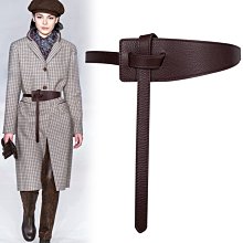 【熱賣精選】毛衣腰封女士寬腰帶真皮百搭裝飾配西裝裙子大衣外搭ins風皮帶潮腰帶腰鏈 歷史價格詳細信息