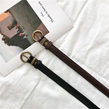 下殺  皮帶女蝴蝶結細腰帶韓版洋裝裝飾皮帶百搭女士腰封窄版腰帶皮帶 歷史價格詳細信息