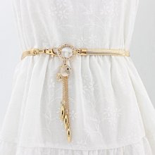 【熱賣精選】腰鏈女士2022新款配連衣裙子收腰夏季裝飾細腰帶鏈條百搭ins腰封腰帶腰鏈 歷史價格詳細信息