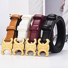 現貨 皮帶真皮女士牛仔褲簡約百搭細腰帶裝飾ins風西裝褲時尚褲帶韓國版-簡約 歷史價格詳細信息