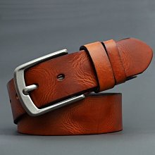 現貨 皮帶男 真皮皮帶女 真皮腰帶 牛仔褲帶 裝飾帶 毛底植鞣皮 純牛皮帶 合金針釦 日字扣 腰帶 皮帶 可剪短-簡約 歷史價格詳細信息