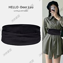 松緊腰帶女夏季裝飾連衣裙收腰彈力寬腰封ins配裙子襯衫時尚百搭大衣腰帶-促銷 歷史價格詳細信息