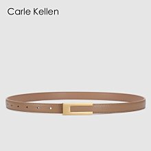 【熱賣精選】皮帶女真皮頭層牛皮純銅實心方扣皮帶女裝飾簡約百搭褲腰帶女港風 歷史價格詳細信息