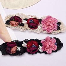 日系 腰鏈 腰帶 腰封 皮帶夏季新款木耳花邊束腰修身顯瘦綁帶設計微彈透視網紗腰封女士時尚空間 歷史價格詳細信息