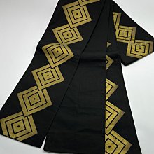 【茶】15-1029 日本和服 浴衣腰帶 半幅帯 踊り帯  銀系 歷史價格詳細信息
