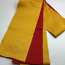 【茶】15-1029 日本和服 浴衣腰帶 半幅帯 踊り帯  銀系 歷史價格詳細信息