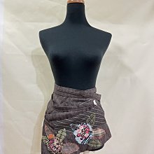 義大利頂級設計師Antonio Marras黑彩花亮片綁帶襯衫--超美私物特價割愛--原價27800` 歷史價格詳細信息