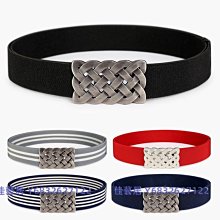 腰帶 男女彈力橡皮筋腰帶鬆緊帶褲帶不勒肚子無痕懶人裝飾百搭青年褲帶 歷史價格詳細信息