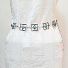 【可穿戴腰圍26~32吋】珍珠 金屬 拼接 編織 裝飾 細款 鍊條 腰帶 花貓咪 女生皮帶 腰帶 腰封 腰繩 腰鍊 歷史價格詳細信息