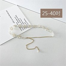 腰封女 腰帶女  珍珠細腰鏈女簡約百搭裙子腰帶女士裝飾連衣裙裙帶新款日系 歷史價格詳細信息