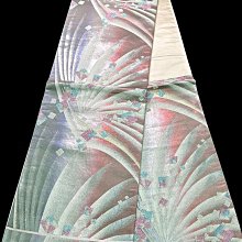 【茶】26-1102 日本和服腰帶 袋帶 金系 九百錦純金箔 歷史價格詳細信息