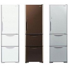 日立331L三門琉璃泰製變頻冰箱棕右  R-G36B(GBW) 【全國電子】 歷史價格詳細信息