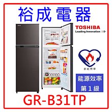 TOSHIBA東芝 262公升 變頻雙門電冰箱 GR-B31TP(SK)銀河灰 冷凍低溫除臭裝置 歷史價格詳細信息