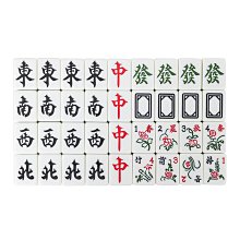 手搓麻將牌家用黃色小熊維尼卡通可愛40/42/44定制聚會麻將禮盒裝 歷史價格詳細信息