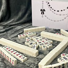 【古拉】麻將牌家用手搓麻將中號大號紅中麻將牌42號44號136張1 歷史價格詳細信息