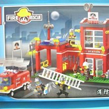 啟蒙消防系列積木車小顆粒拼裝益智兒童玩具車6-12歲男孩禮物2807 歷史價格詳細信息