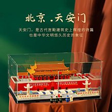 巨大型天安門建築積木模型高難度益智拼裝成年人男女孩子兒童玩具 歷史價格詳細信息