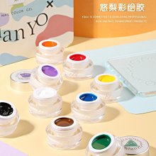 罐裝彩繪膠(一罐四色)～☆網紅十二星座固態彩繪膠☆～～有12款可選擇～一筆上色，新款固態日本流行美甲裸色指甲光療膠!! 歷史價格詳細信息