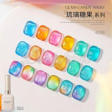 《網紅琉璃糖果系列甲油膠-15ml》～有6色可選，可疊加小燈泡貓眼 價格比較,價格查詢,歷史價格詳細信息
