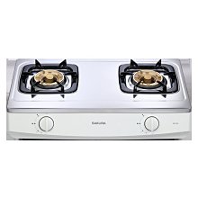 櫻花【G615AS  】雙口 二口安全瓦斯爐 台爐 液化瓦斯-LPG (全台基本安裝) 歷史價格詳細信息