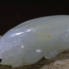 新疆和田籽料蓮花詩詞山水牌掛件擺件把件-106 歷史價格詳細信息